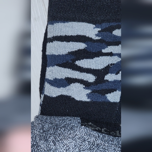 Mens Columbia Moisture Control Boot Socks 4pair Size 6-12 Full Cushion Arch Supp - Picture 3 of 6